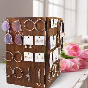 Ikee Design® Two-Sided Jewelry Display Stand