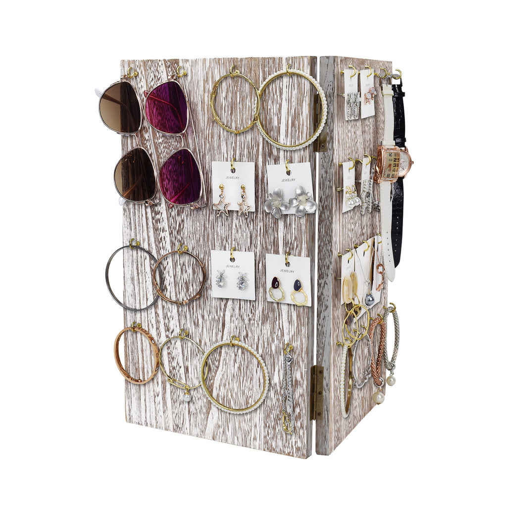 Ikee Design® Two-Sided Jewelry Display Stand