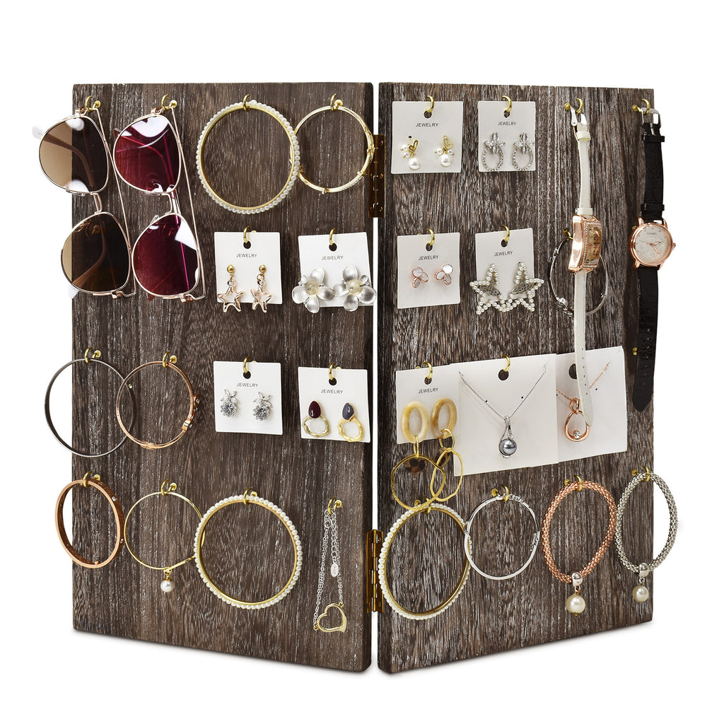 Ikee Design® Two-Sided Jewelry Display Stand