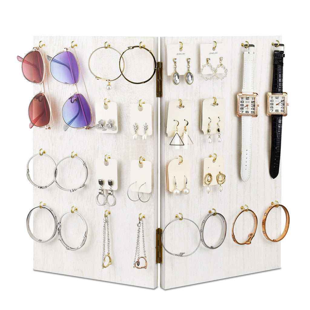 Ikee Design® Two-Sided Jewelry Display Stand