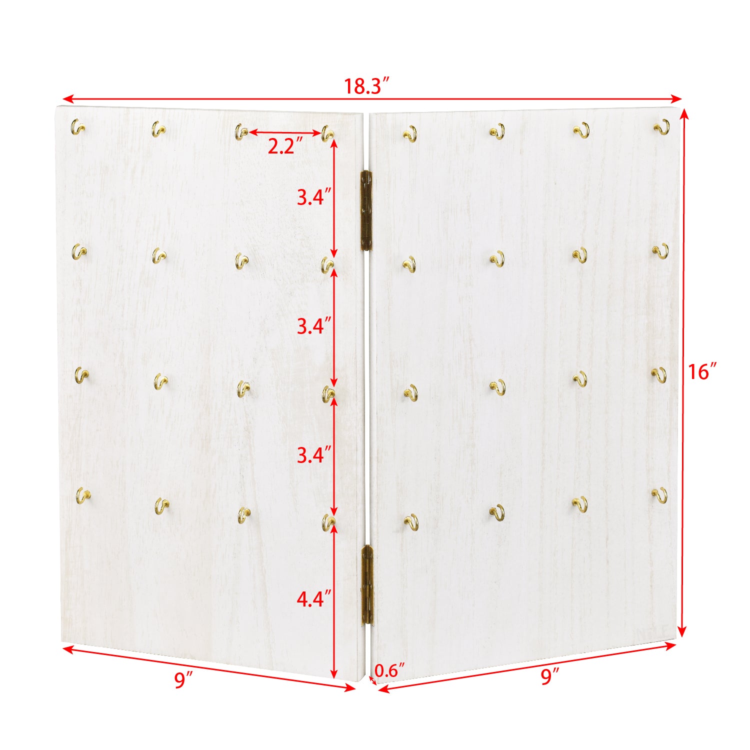 Ikee Design® Two-Sided Jewelry Display Stand