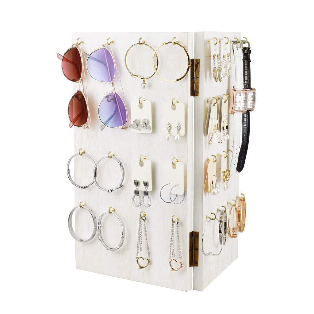 Ikee Design® Two-Sided Jewelry Display Stand